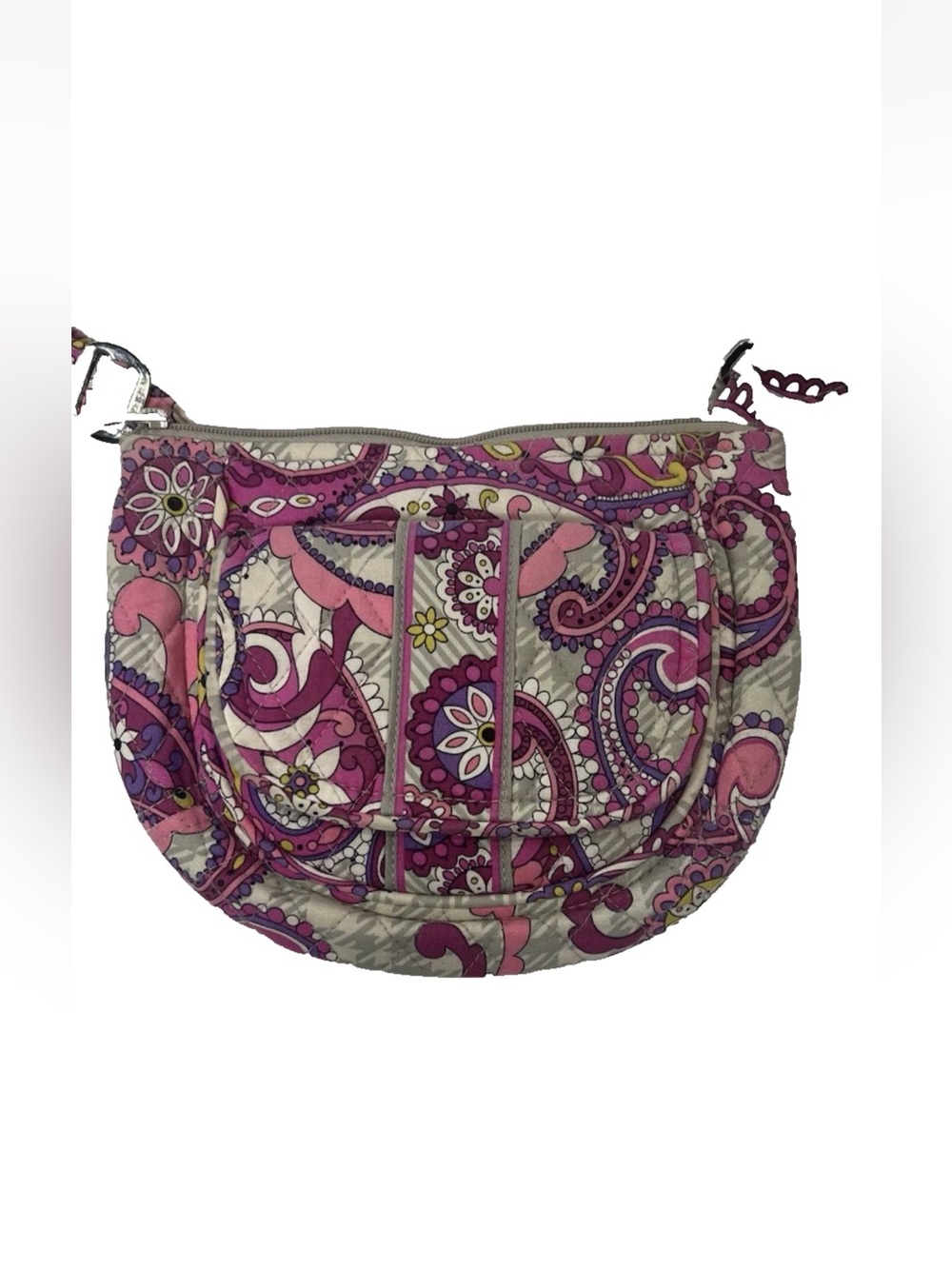Vera Bradley Little Hipster Crossbody Bag in the Retired "Paisley Meets Plaid"